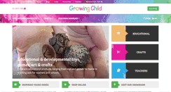 Desktop Screenshot of growingchild.com.au